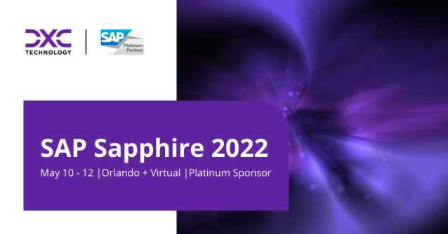 kevinablock's tweet photo. Reimagine business with DXC solutions for @SAP. Join us at #SAPSapphireOrlando to learn how we can help you simplify, modernize and drive innovation with end-to-end solutions for enterprise application software and SAP solutions. #DXCPartners [Booth PA218] https://t.co/6jc5Ywo0QL https://t.co/X7bYFytrdb