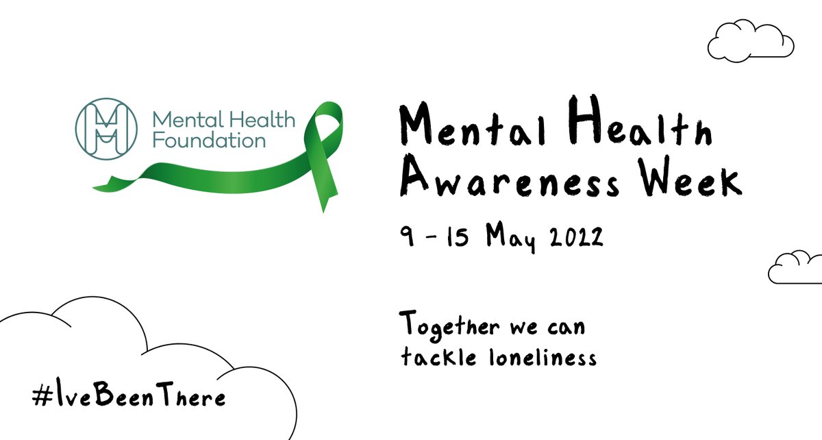 Happy #MentalHealthAwarenessWeek! This year we are focusing our activities on creating #connection with our teams, as we consider the theme of #loneliness. This week we will think about what we can do to rebuild connection as life returns to normal.

#ivebeenthere