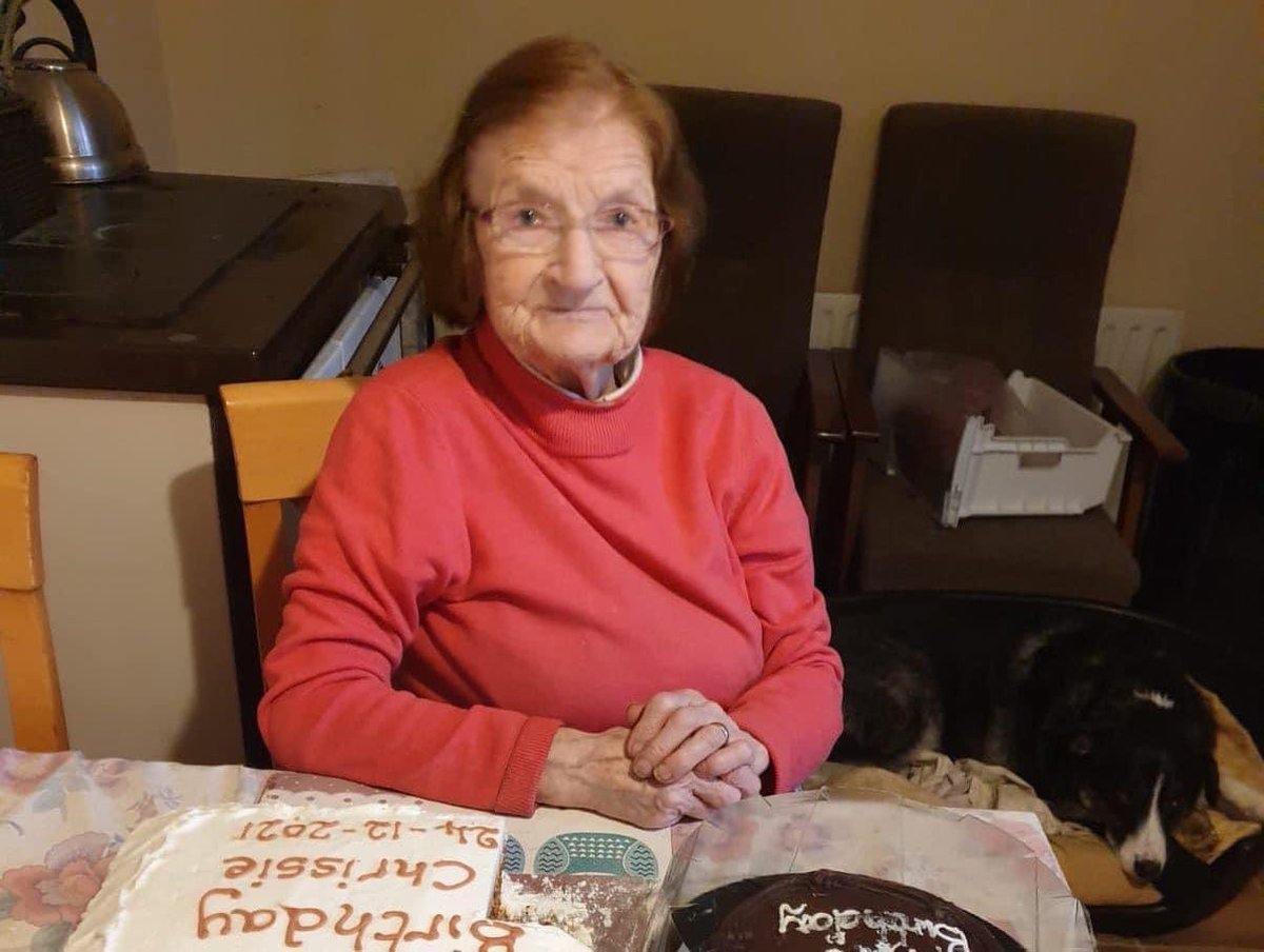 AlisonMaryORE's tweet photo. Tuam survivor Chrissie Tully (90) whose baby Michael’s remains are missing, is to leave Galway for the 1st time ever, to travel to Dublin &amp; hold a protest at the Dail demanding an excavation of the Tuam site in a bid to locate her missing baby. #tuambabies #motherandbabyhomes https://t.co/S5XBwfn8iJ