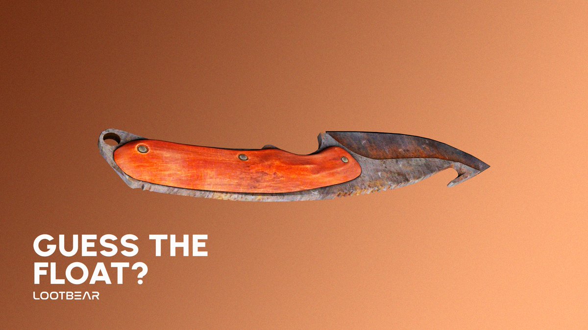 appLootBear's tweet photo. Guess the float of this gut knife!

RT
LIKE
Comment! https://t.co/7nDBsNCcjO