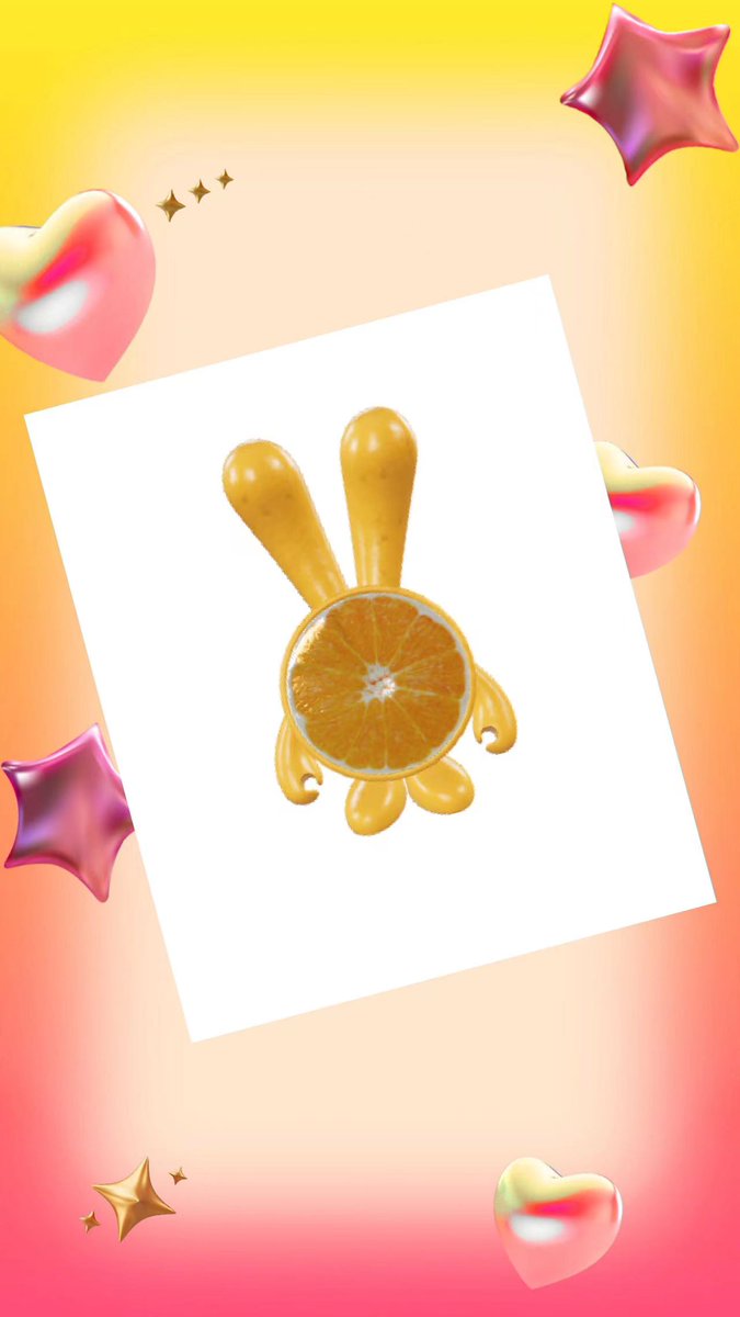 Justin07291's tweet photo. @chiko_roko #chikorokoday When the yellow orange meets the lovely rabbit, what sparks will it make? https://t.co/HmJI0xTy3d