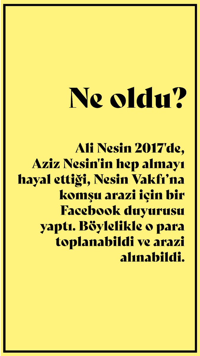 AzizNesinArsivi's tweet photo. Nesin Vakfı’nın hesaplarına el kondu. Mallarına da el konulmak isteniyor. Neden? İzinsiz para topladığı iddiasıyla… 
Uzun hikayenin bir kısmı aşağıda: https://t.co/mbFArQSqRs