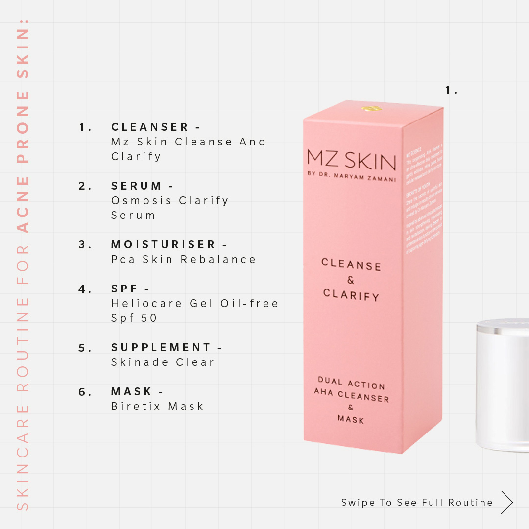 DermoiSkin's tweet photo. ✨THE PERFECT ROUTINE FOR ACNE-PRONE SKIN✨ 

Have a look at some of our best skincare products tailored to acne-prone skin! Here at Dermoi, we pride ourselves on only retailing products we KNOW will really work 🥳

#skincare #skinhealth #dermoi #acne #dermoiskin https://t.co/nYVtTr1qAf