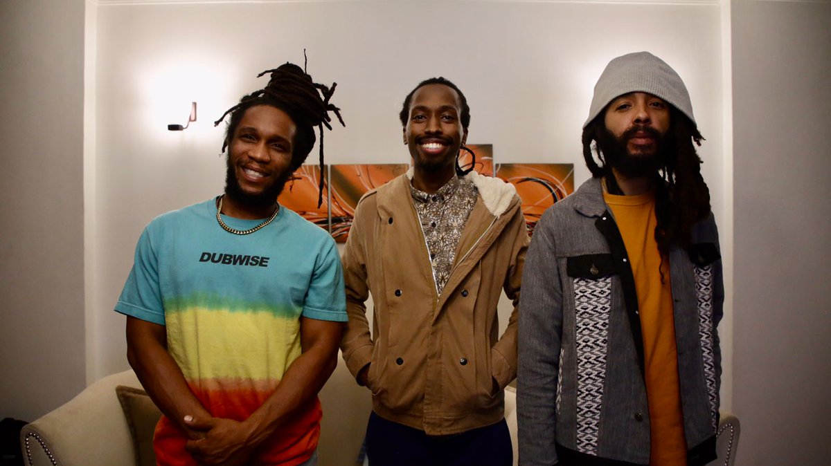 IamMrconfident's tweet photo. Confident moment @DubwiseJamaica X @Protoje we had thought provoking conversations about the music business and culture!#Theconfidentone https://t.co/V0SUJdjmmM