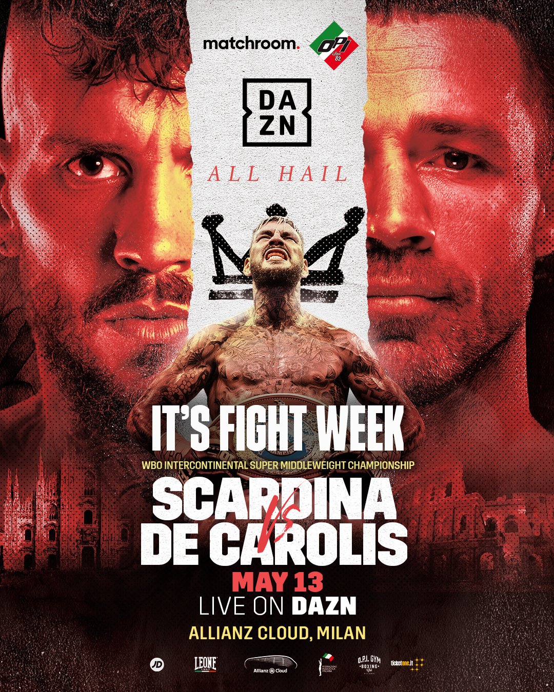 Dazn Boxing It S Fight Week In Milan Scardinadecarolis T Co Gsimehzc8z Twitter