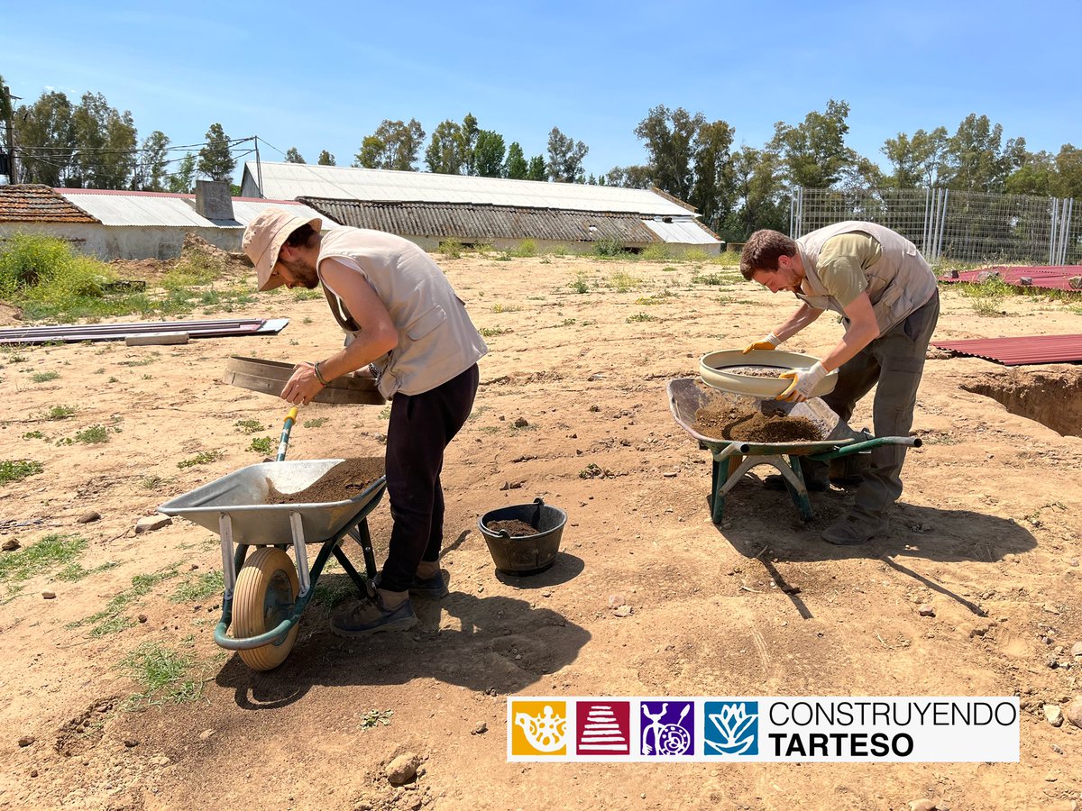 CTarteso's tweet photo. Jornada intensiva de cribado 🪨⛏ https://t.co/PLvxZcykJK
