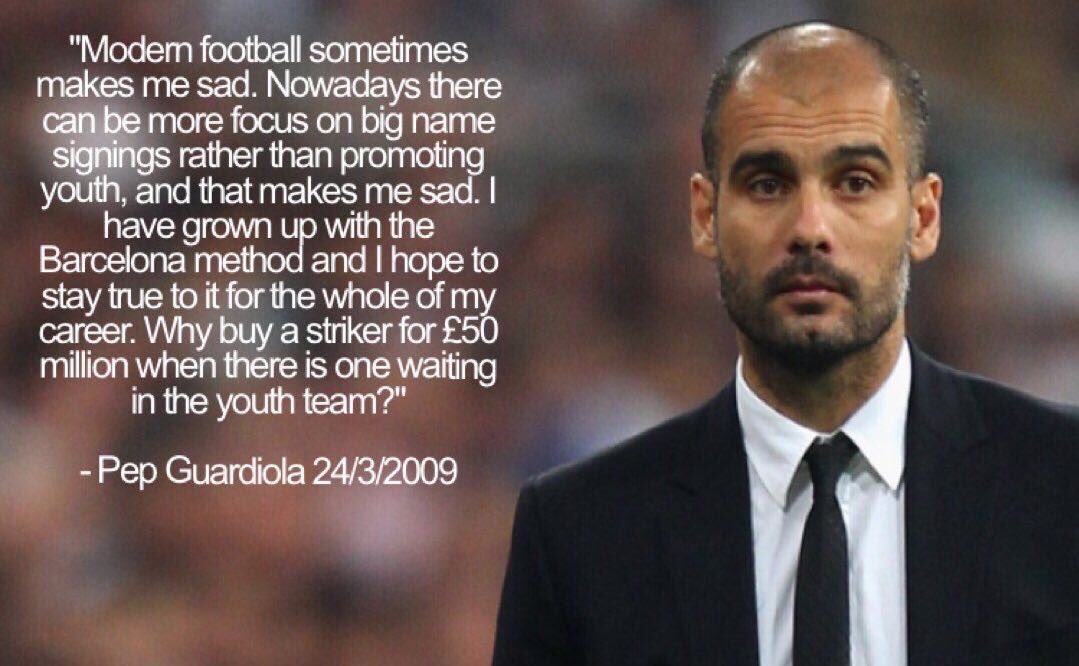 KopitePodcast's tweet photo. 😂| You definitely did not stay true to it, Pep. https://t.co/RJdo6ptHHU