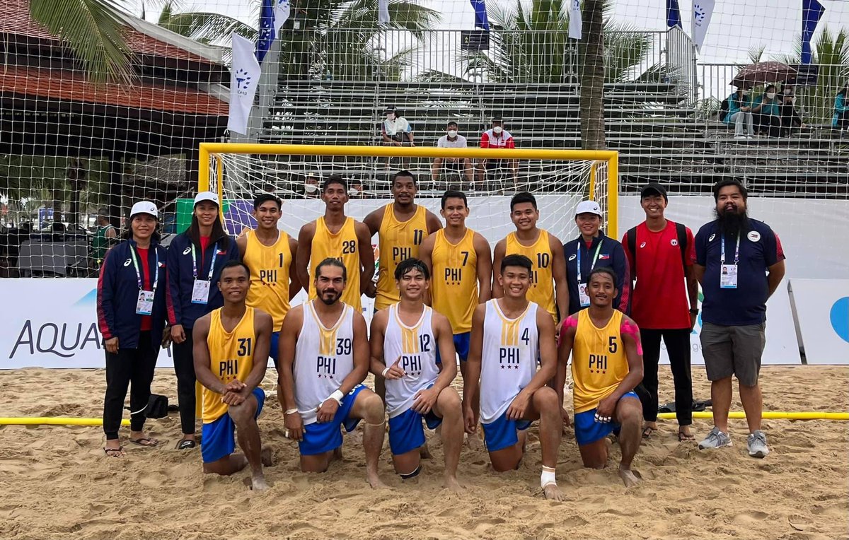 The PH Beach Handball team repeated against Thailand as it scored a penalty shootout 2-1 win in the second round of action in the 31st Southeast Asian Games in Vietnam <a href="/RapplerSports/">Rappler Sports</a>