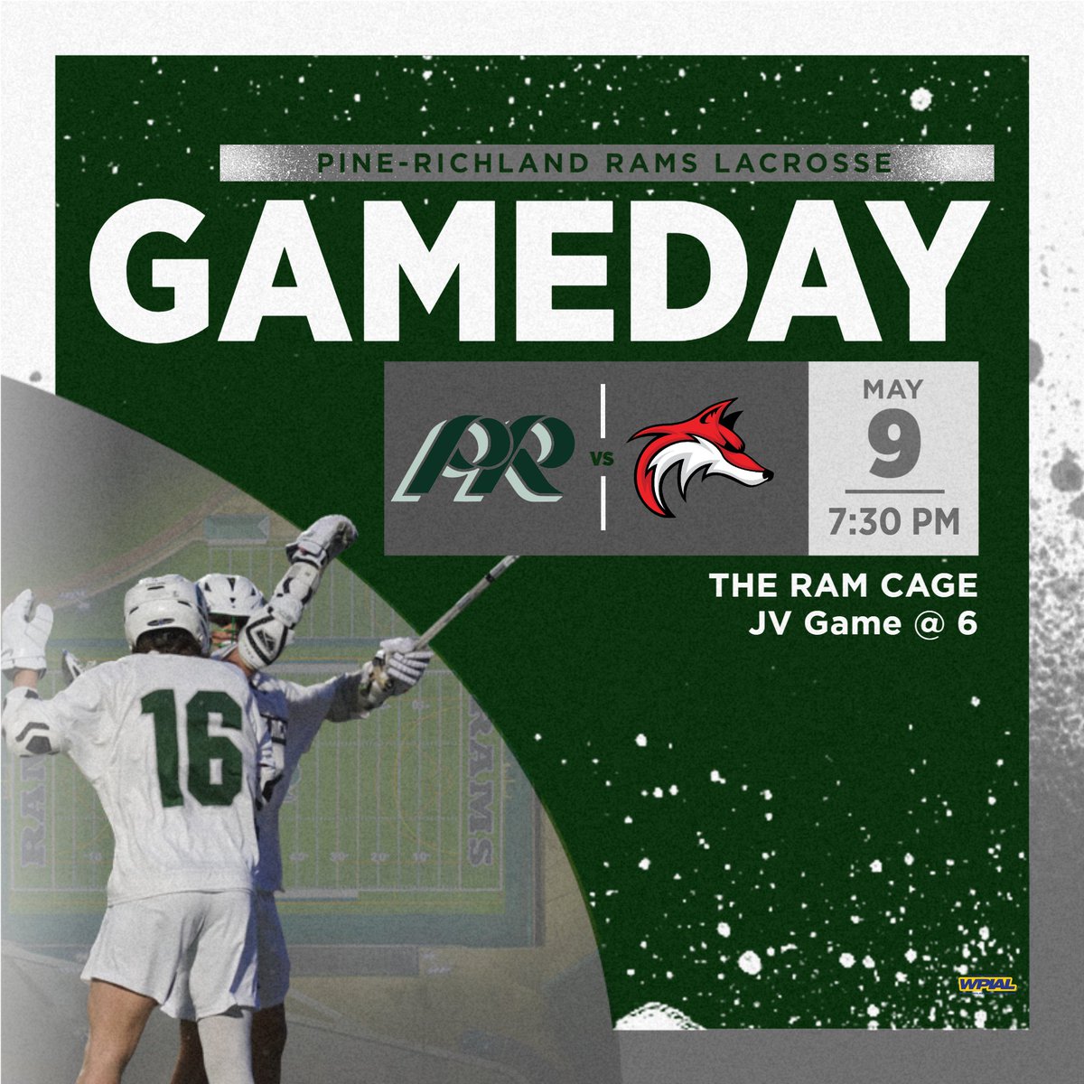 PineRichlandLax's tweet photo. Monday Night Lacrosse! Come see the Rams host @fcboyslax2016 at the Ram Cage, tonight @ 7:30, JV @ 6:00. #prlax #wearepr https://t.co/9FzWGBqCa7