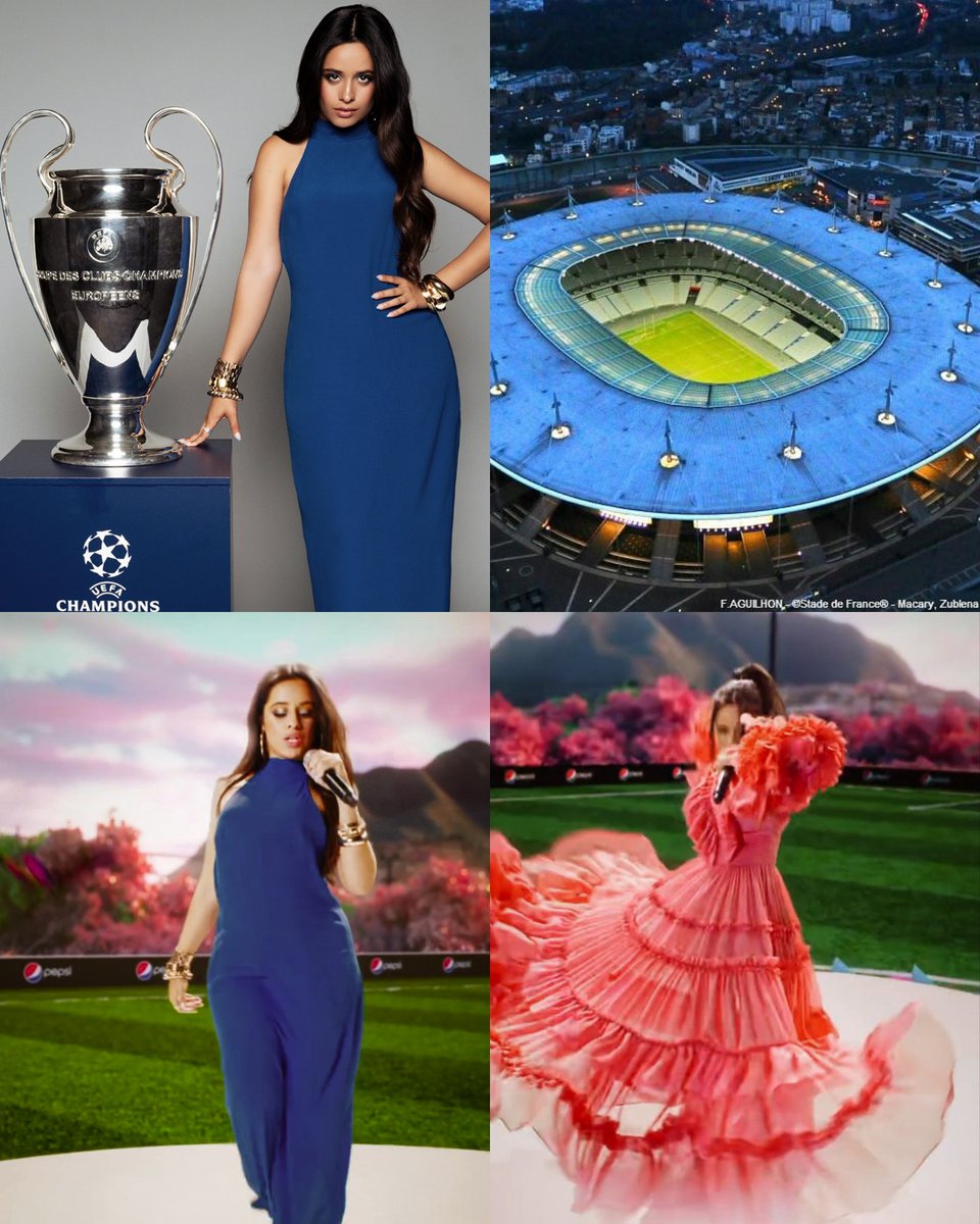 inspiredkarla's tweet photo. camila cabello siendo el acto de apertura en uno de los eventos deportivos más prestigiosos en el mundo y en un estadio con capacidad para más de 80k de personas https://t.co/DBO134JzW9