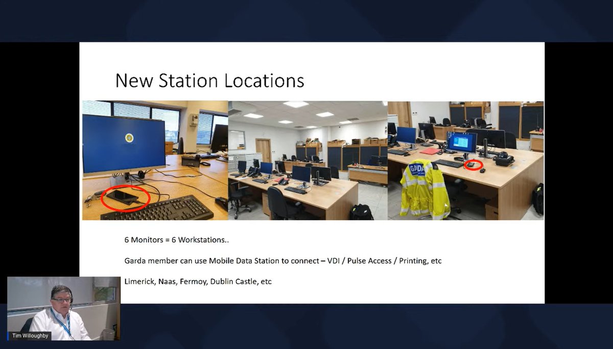 ConferenceTise's tweet photo. An interesting example of innovations in Garda in favor of #sustainability: Using smart phones as computers in stations where the processing power of a complete PC is not necessary.
#TISECSS22 https://t.co/uP5k1O1rus