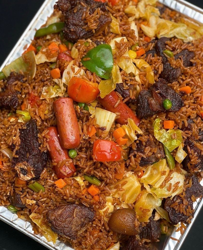 jolloffest's tweet photo. If we could just eat this Jollof through the picture ๐
๐ทmenscookgh
#jolloffestival #jollofrice #jollofisbae #foodie #summer2022 #ghanaianjollof https://t.co/mjA62TtrjR
