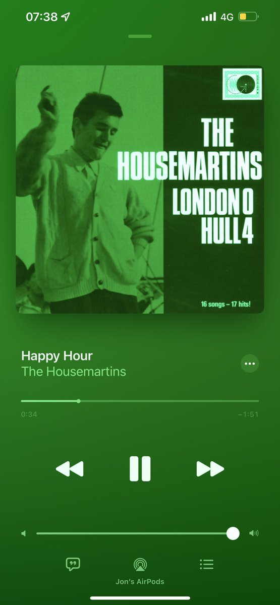 JonCrampton's tweet photo. It’s Happy Hour in 60 UK bars for @PaulHeatonSolo’s 60th today with money behind the bar for regulars and fans. Nice touch. Happy birthday! https://t.co/V9A0VzpHUi
