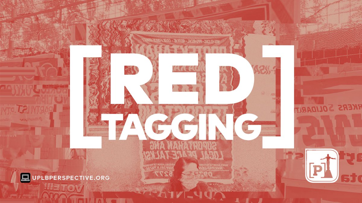 uplbperspective's tweet photo. LOOK: Tarpaulins red-tagging progressive party-lists from the Makabayan bloc are spotted at various polling centers in Southern Tagalog. 

#Kontradaya 
#STVotes2022 
#VoteReportPH https://t.co/2tzGYeuR0J