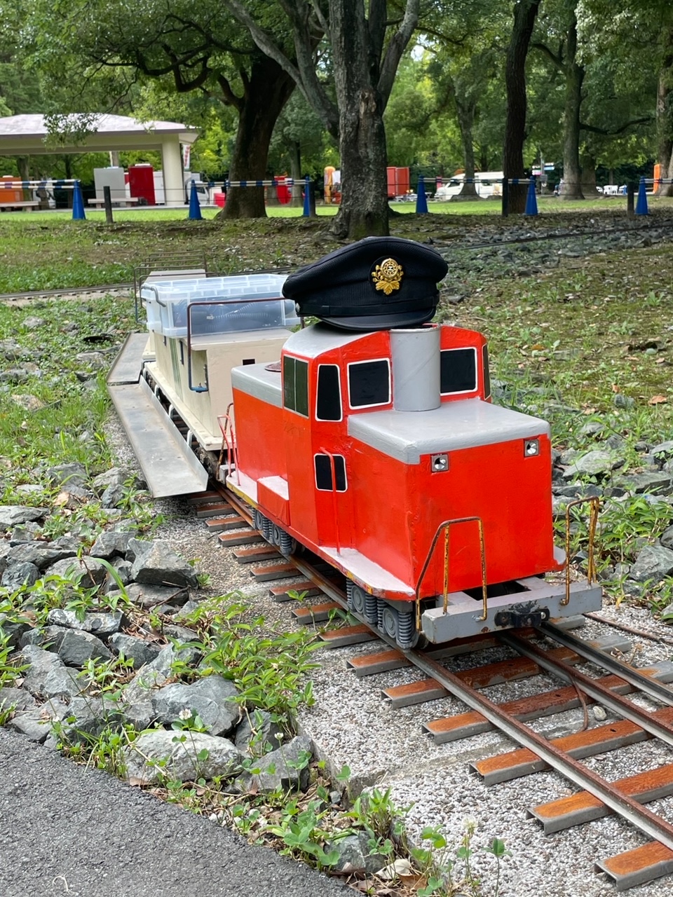 ミニ庭園鉄道（乗用５インチ）オリジナル列車二両（製造注文限定） m82107171244_1.jpg?1714380298