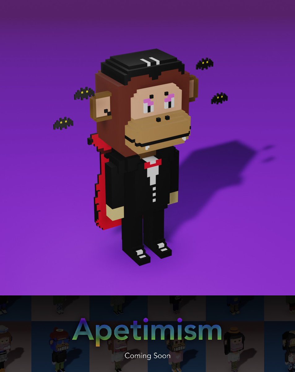 Apetimism's tweet photo. Some bunches of Block Apes are making their ways to @OptimismPBC in a couple days. Get your L2 wallet ready and stay tuned! #Apetimism #Optimism #NFT https://t.co/2iEkByPm5F