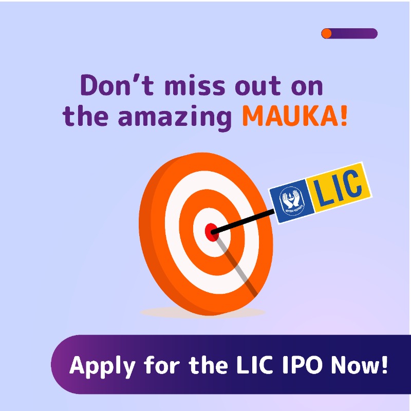iiflcapital's tweet photo. The last day to apply for the IPO is today! Yeh mauka haath se naa jaane do. #AlliseeisLIC #SabseBadaIPO #InvestRightWithIIFL #IIFLSecurities 
To Apply Now click on the images👇
Open FREE Demat Account: https://t.co/ZSuoMPUaSU
Download IIFL Markets App: https://t.co/Ef0v05OYFB