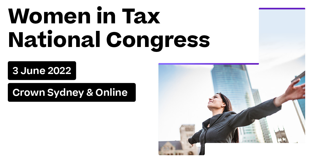 TaxInstituteOz's tweet photo. Our Women in Tax National Congress is just over 3 weeks away, where you can tap into the experience of change-makers &amp; thought leaders!

This event is your opportunity to connect with colleagues and learn about techniques used by experts. Find out more: https://t.co/W5bKO0fRiI https://t.co/KnpRX8sL3F