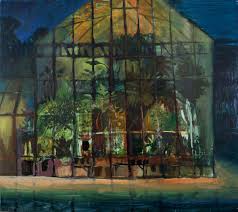 SolosNFT's tweet photo. When we take nature indoors we try to harness just how wild and free the exterior world is.But who doesn't love a botanical garden? @DefeoJohnny's noctournes (night paintings) remain some of our favorites. HORIZONS drops May 15th. #NFTdrop #nftartist #nfts #art #painting #artist https://t.co/TIjSdiPRJK