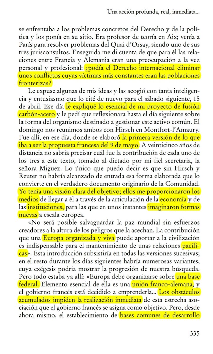 Belen_Becerril's tweet photo. En el #9Mayo, Jean Monnet:
'Abrir en la muralla de las soberanías nacionales una brecha lo suficientemente angosta como para obtener el consenso y lo suficientemente profunda como para arrastrar a los Estados hacia la unidad necesaria para la paz'. https://t.co/Tc6I2ZDmag