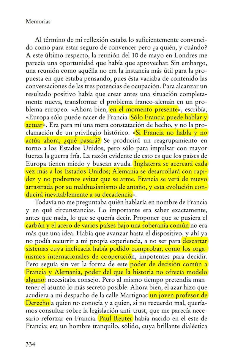 Belen_Becerril's tweet photo. En el #9Mayo, Jean Monnet:
'Abrir en la muralla de las soberanías nacionales una brecha lo suficientemente angosta como para obtener el consenso y lo suficientemente profunda como para arrastrar a los Estados hacia la unidad necesaria para la paz'. https://t.co/Tc6I2ZDmag