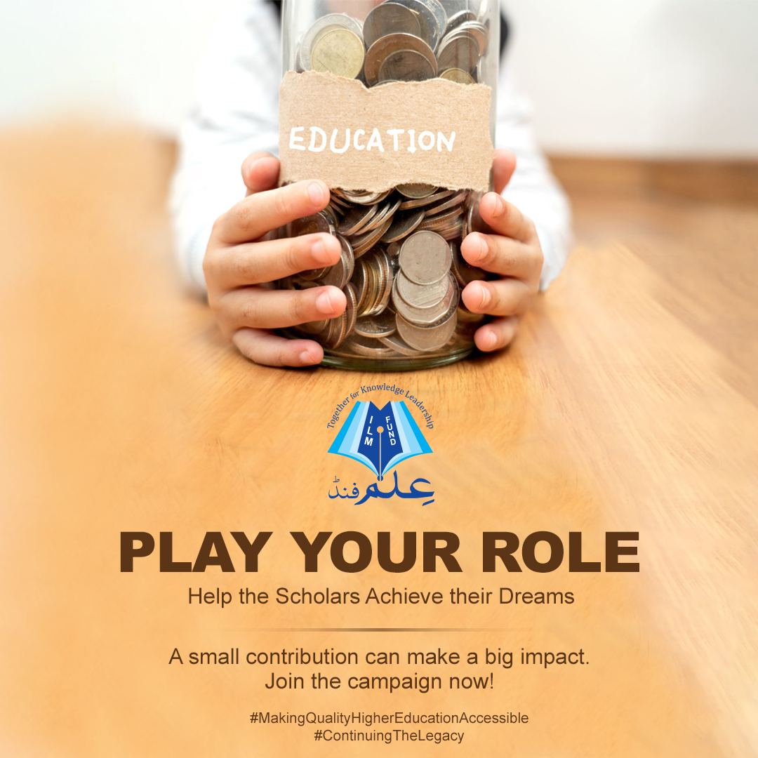 UMTOfficial's tweet photo. Let's join hands in a noble cause of helping the underprivileged scholars at UMT and play your role in a great humanitarian effort initiated by ILM Fund.
Together, we can help the Pakistani youth realize their true potential through the power of higher education.
#ILMFund #myumt https://t.co/kaD0ADh4Vi