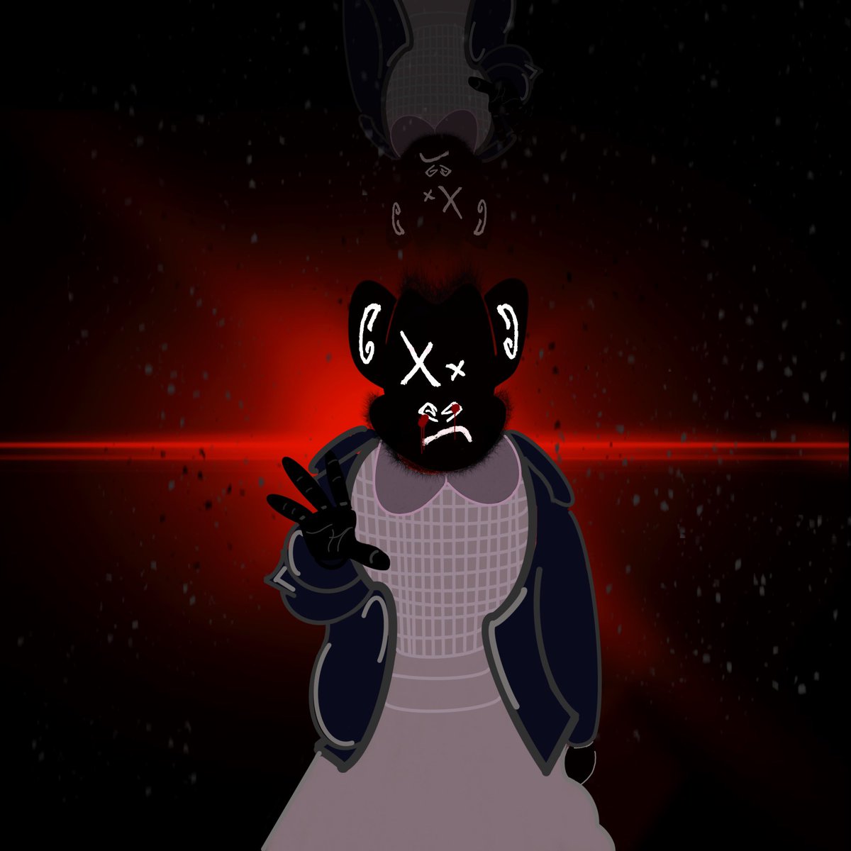 Bl1ndCh1mp's tweet photo. #NFTCommumity &amp; #followers Update on #BlindChimp 🙈 #nfts. Less that 50 followers until 500! Slowly building my #brand but I’m enjoying the #Growth. #Genesis stage info released at 500 followers &amp; a #giveaway will be announced! Enjoy this #SneakPeek https://t.co/IzwVxyOYgo