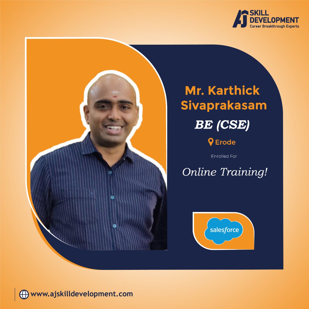 AJSkillDev's tweet photo. 2/3. We are delighted to welcome all of you to AJ Skill Development. Best wishes for your Salesforce learning journey and set your career into IT
#AJSkillDevelopment
#CareerBreakthroughExperts
#Salesforce #Training #Placement
#AJSkillDevelopment #SalesforceTraining https://t.co/4hexUt9AiB