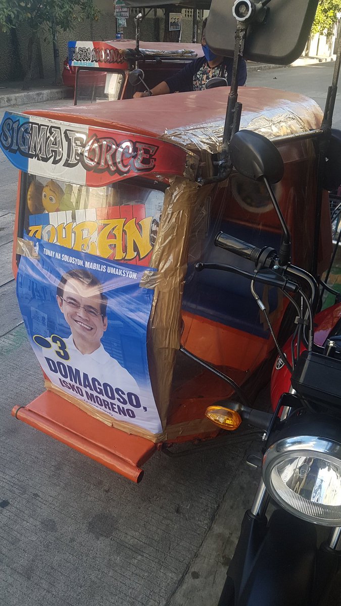 IvanAtHome's tweet photo. I would like to shout out the tricycles drivers of Sampaloc who freely took and hung up all the Isko posters I gave them. They even used their own tape and string. All said they did it out of gratitude and love for Isko. Organic love! π
#SwitchToIsko #President3Isko #Halalan2022 https://t.co/LKqd5Qgi3L