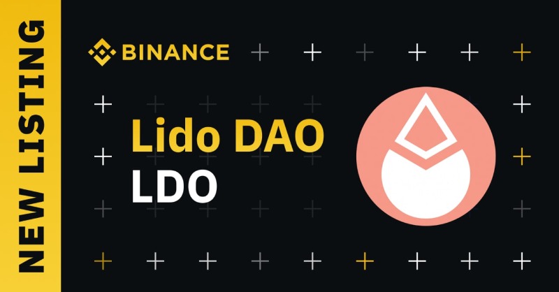 binance's tweet photo. #Binance will list @LidoFinance $LDO!