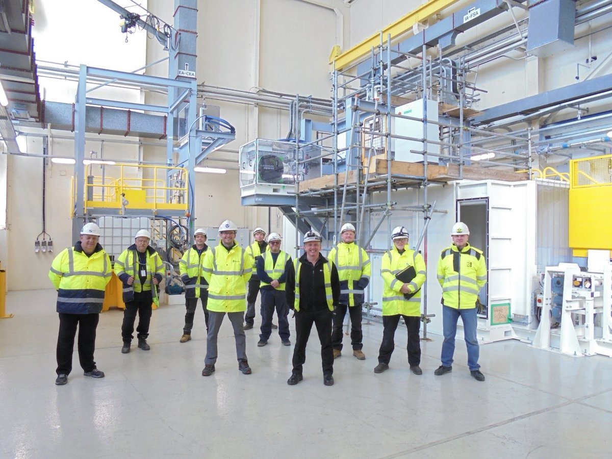 A new polymer encapsulation system to treat post operational radioactive resin has been successfully installed at #Hinkley Point A Site. The equipment was designed and manufactured by <a href="/NSGLimited/">NSG Environmental Ltd</a> and installed by Cavendish Nuclear Limited with support from Magnox. #DecommProgress