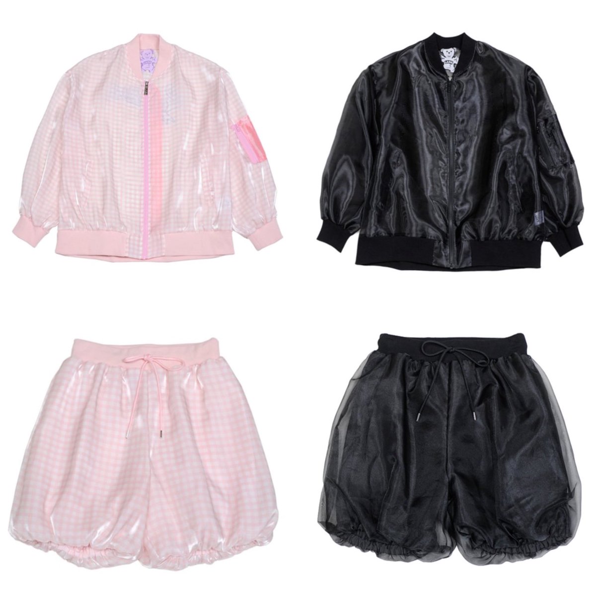 land_laforet's tweet photo. ☁️🫧Re Stocked🫧☁️

【 LAND LEAGUE JACKET 】
　¥22,000- (tax in)

【 PUMPKIN CULOTTES 】
　¥14,850- (tax in)

🎀🛁🫧🎀🛁🫧🎀🛁🫧🎀🛁🫧
#landbymilkboy #milkboy #laforet #LAFOLETHARAJUKU #restock #setup #organdy #summer https://t.co/RIl5T6V8hR