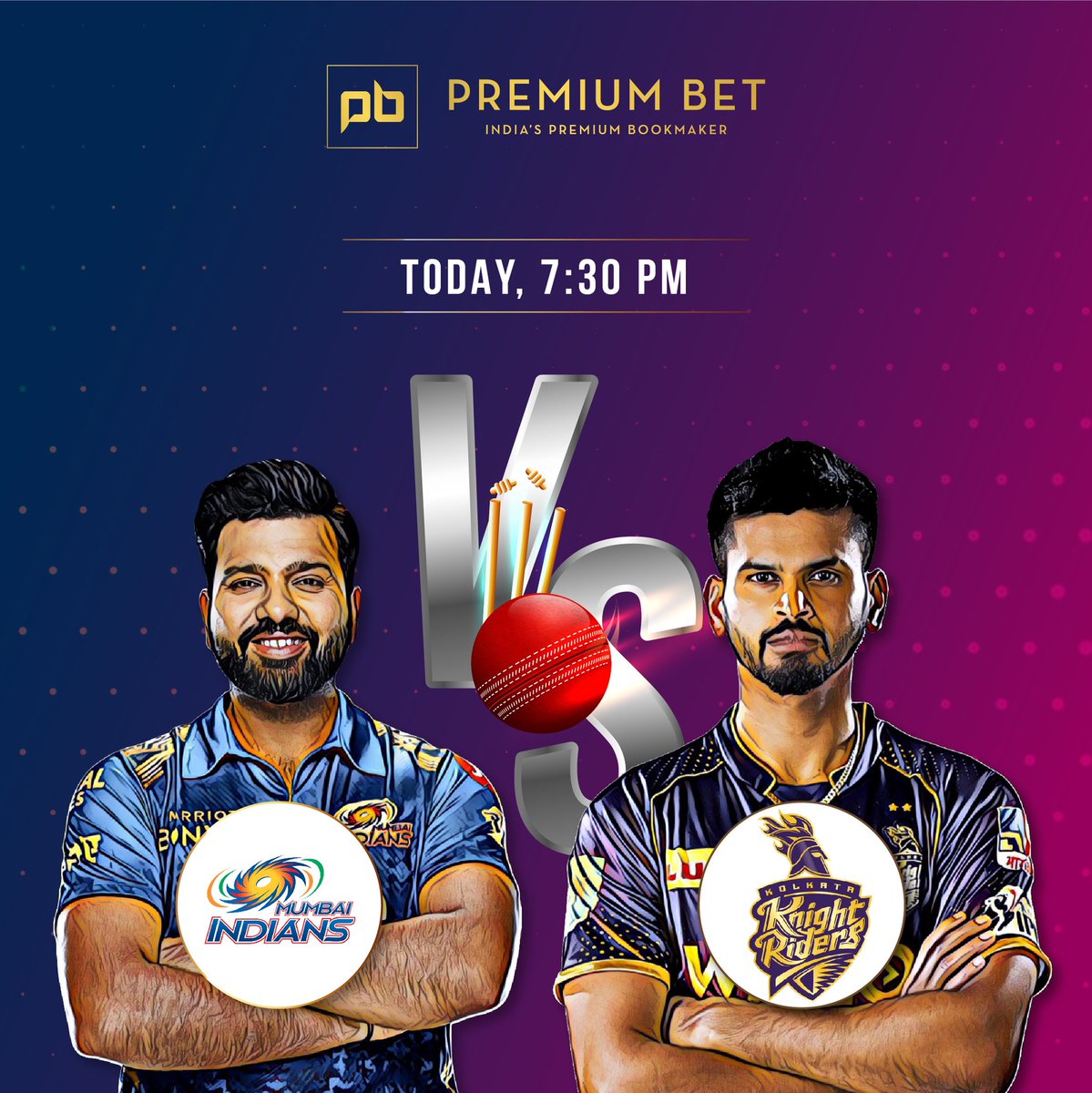 PBExch's tweet photo. Mumbai Indians VS Kolkata Knight Riders

Guess who will win?

#MI #KKR #IndiansVSKnightRiders #cricket #ipl #cricketlovers #cricketfans #cricketfever #t20 #cricketmerijaan #cricketer #2022 #fun https://t.co/xNXtILRhpF