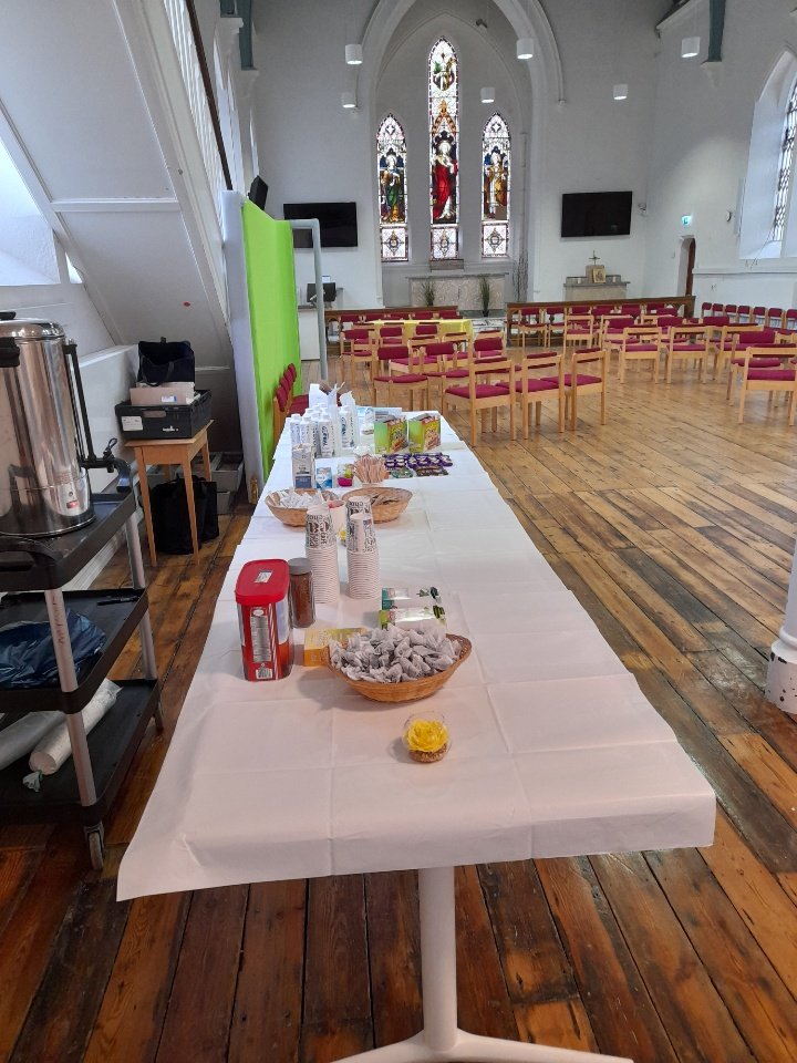 TUDubChaplaincy's tweet photo. Drop in for a free tea or coffee before your exam in St Laurences @WeAreTUDublin Grangegorman Campus. The very best of luck. Our thoughts and prayers are with you. https://t.co/ogyjAIcqXb