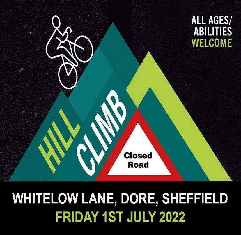 Just under 2 months until our hill climb @ Whitelow Lane, Dore. 

It’s closed road so open to all ages &amp; abilities -  we’d love to get parity with men &amp; women entries. We’d also love more kids having a go!

7hills.cc/events/whitelo…

#hillclimb #cycling #theoutdoorcity #sheffield