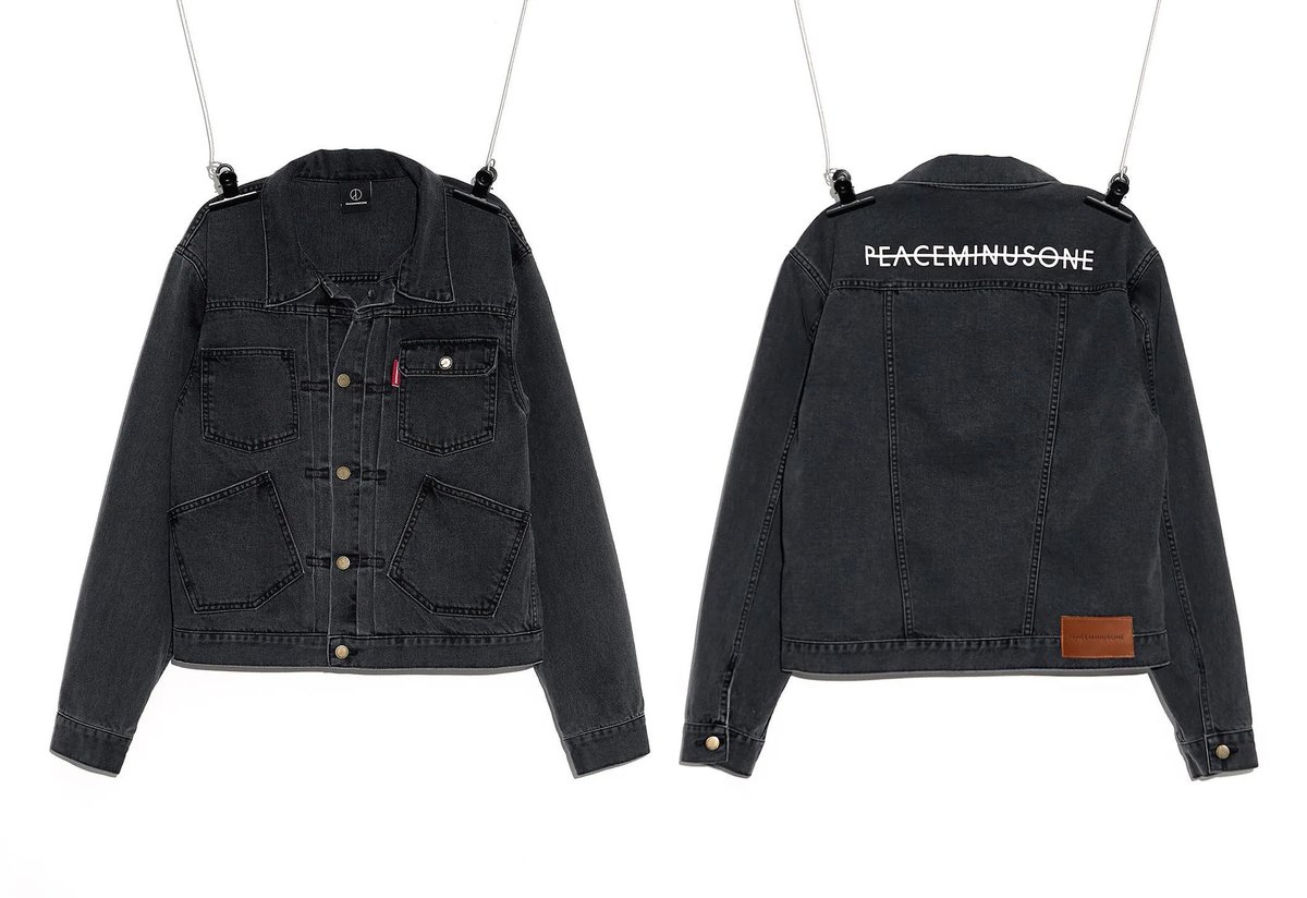 ［L］OVY Black Washed 2nd Denim Jacket 98f26b8e86b57dbe902625275382dc