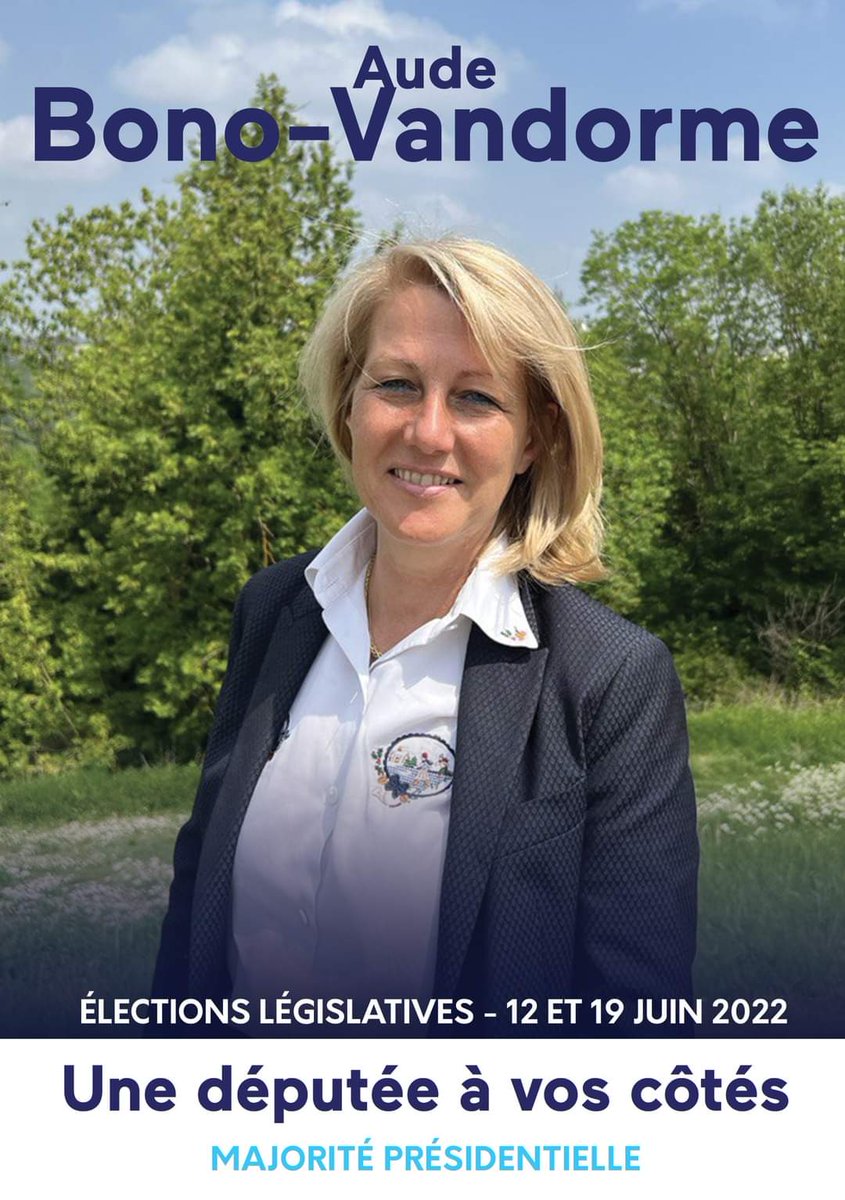 Très honorée d’être la candidate de la majorité présidentielle sur la 1ère circonscription de l’Aisne. Durant, cinq ans, j’ai toujours été présente, à votre écoute et à vos côtés.

Rdv dans les prochains jours pour le lancement de ma campagne !