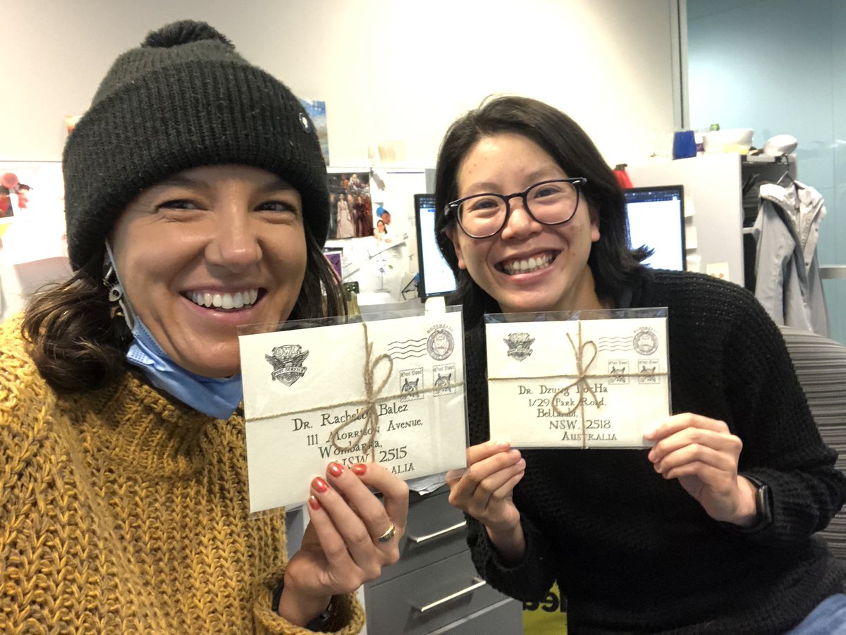 chellebalez's tweet photo. We’re off to 🪄✨Hogwarts✨🪄@Dzung_doha 🧙🏼‍♀️🧙🏼‍♀️ I always hoped my letter would come once I’d finished all my muggle training 😂 Thank you @soniusly for a most heartwarming PhD thesis submission gift ❤️ https://t.co/n09Y2h7RbA