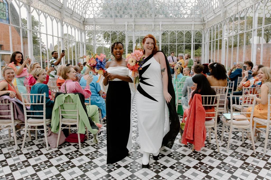 _GraceSavage's tweet photo. Hashtag WIFED 💍💒💐👰‍♀️👰🏾‍♀️

@JadeAnouka 

👗 @harrietnicolson 
💇🏼‍♀️ &amp;💄Nora Robertson 
📸 @KrishanthiPhoto  
💐Sage Flowers 
💒 @HornimanMuseum https://t.co/3gvnF4nUXZ