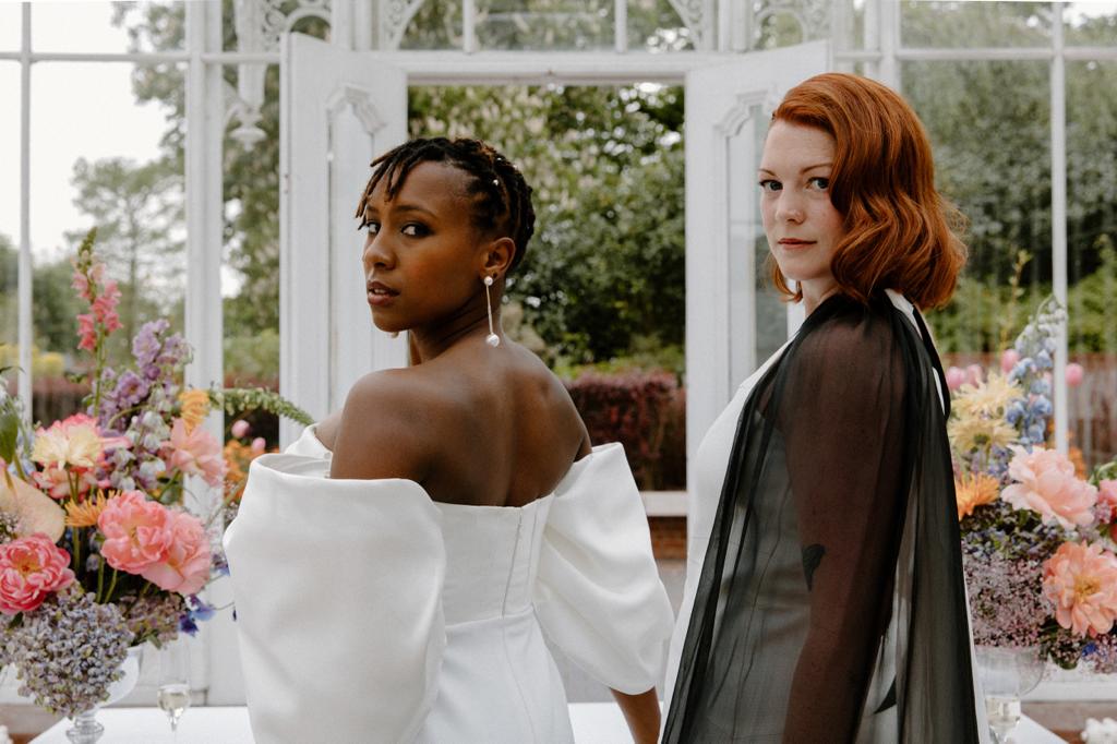 _GraceSavage's tweet photo. Hashtag WIFED 💍💒💐👰‍♀️👰🏾‍♀️

@JadeAnouka 

👗 @harrietnicolson 
💇🏼‍♀️ &amp;💄Nora Robertson 
📸 @KrishanthiPhoto  
💐Sage Flowers 
💒 @HornimanMuseum https://t.co/3gvnF4nUXZ