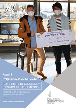 fbreuil's tweet photo. L’appel à projet citoyen pour la saison 2022 – 2023 est lancé ! Une collaboration entre vous, les étudiants et @MINES_StEtienne.
Vous êtes une association, une école ou toute autre structure citoyenne et vous avez un projet à développer ?
Contactez-nous !
https://t.co/Snol0hBnWu https://t.co/6LSBehzGGd