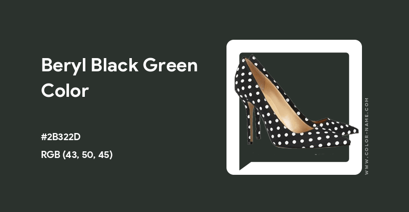 EnsColorClub's tweet photo. Beryl Black Green Color
#ENS #EnsColorClub #NFT #HexColor #Color
https://t.co/O2dEhvFRXJ https://t.co/VOkt3oqind