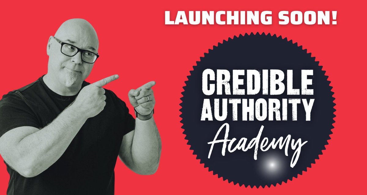 trevoryoung's tweet image. I&apos;ve set up the Credible Authority Academy to teach and support leaders, entrepreneurs and experts to become credible, thought-leading voices in their industry.

If you&apos;d like to be kept up-to-date as to when we launch, please register your interest here:  trevoryoung.me/credible-autho…