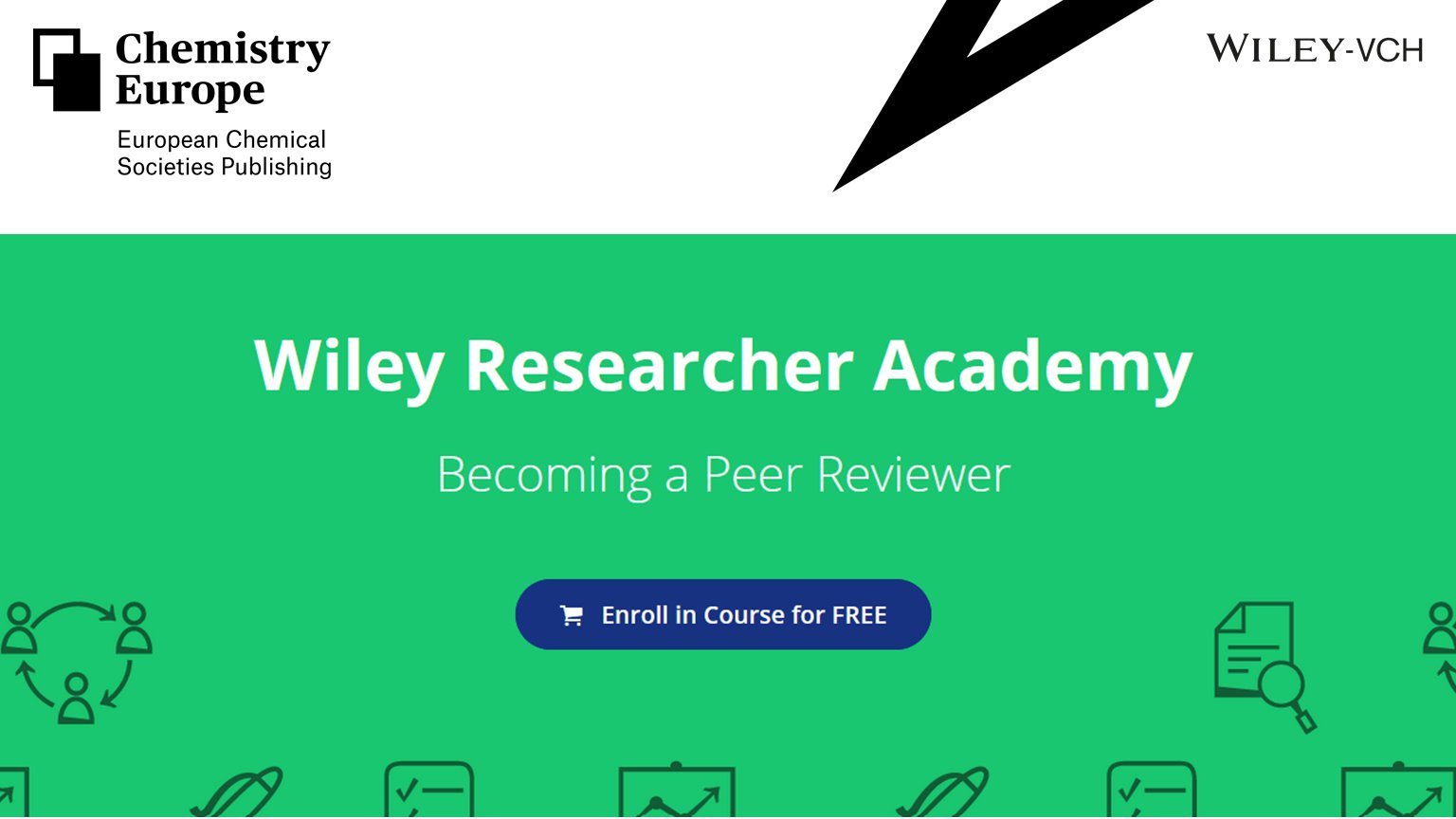 Chemistry Europe on Twitter: "Train your reviewer skills for free at the  Wiley Researcher Academy. Check out the online course "Becoming a Peer  Reviewer" to find out about the principles behind peer