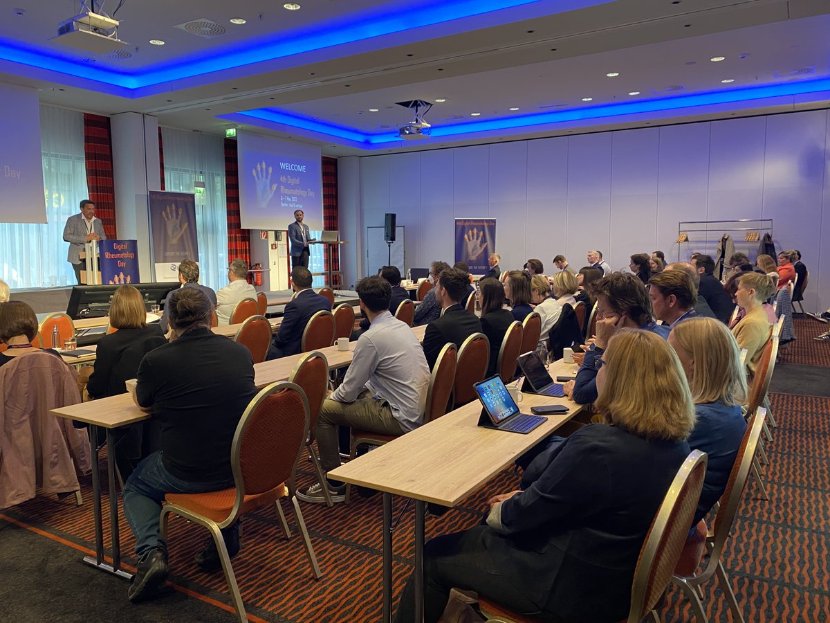digital_rheuma's tweet photo. The 4th #DigitalRheumatologyDay is over. The event has attracted over 150 participants from 21 countries and a wide variety of disciplines. Thank you very much for being a part of it! We hope you enjoyed the meeting virtually or on site in Berlin! https://t.co/EetjrBn0R4