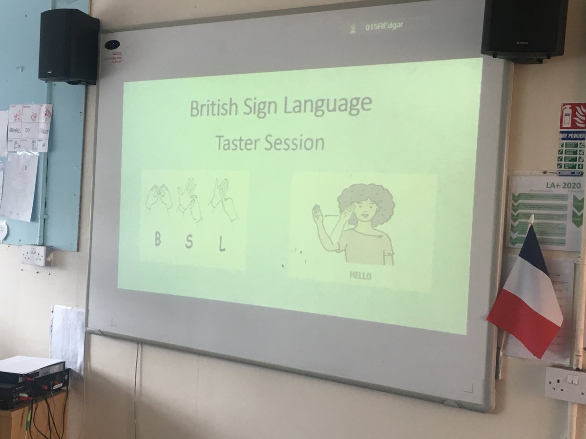 LenzieHWB's tweet photo. Well done to the pupils and staff who attended Miss Edgar’s BSL taster session in celebration of Deaf Awareness Week on Friday! 🧏‍♀️ https://t.co/NdjZFaHIm2