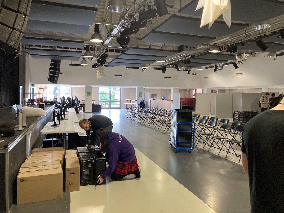 Setup has commenced 🔧🔧