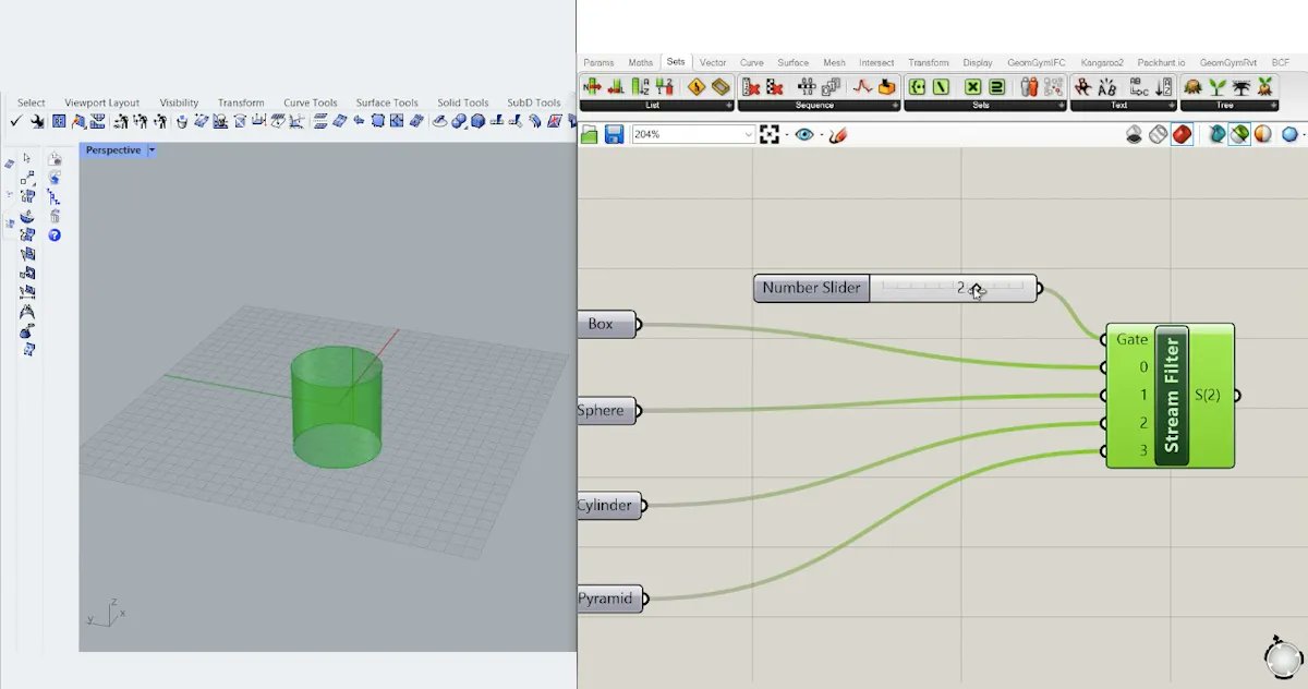 packhuntio's tweet photo. VIDEO 2 GRASSHOPPER EXPLAINED | STREAM FILTER PT 2
In the previous video, we only showed a selection between two geometries.
But what if you have more than two geometries?
https://t.co/fOGuQZzdZt
#conditionaloperations #software #grasshopper #packhuntio #streamfilter https://t.co/0u60xqEGdh