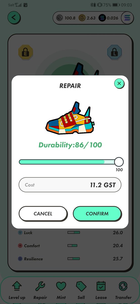 Davymillion's tweet photo. I just did my record today with 93.71
#gst and 82.51 #gst net (380$)
For my  DAY 1 to ROI (more 34 day)
#juststepn
#STEPN
#stepnactivationcode
➡️🎁✅15903913 https://t.co/OMTZQ9q6Co