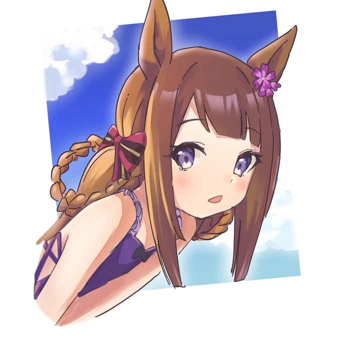 可愛くかけててお気に入りなので再掲! #スイープトウショウ生誕祭2022 